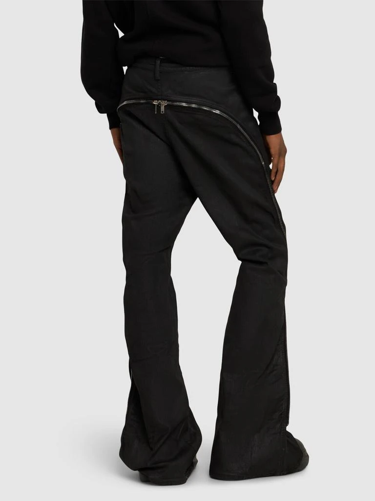 RICK OWENS DRKSHDW Bolan Banana Waxed Denim Jeans Black 32 - Jeans 