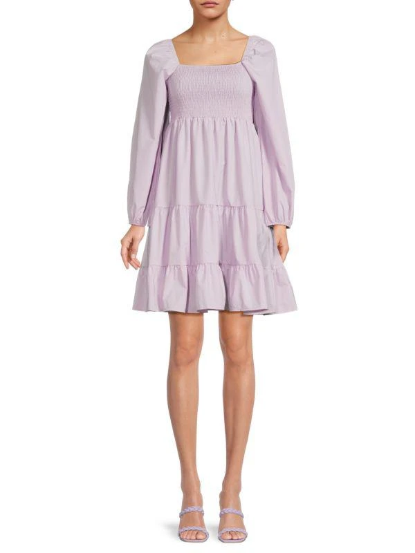 70/21 Tiered Smocked Peasant Dress 1