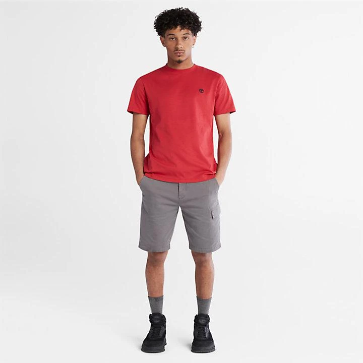 Timberland Dunstan River Crew T-Shirt for Men in Red 3