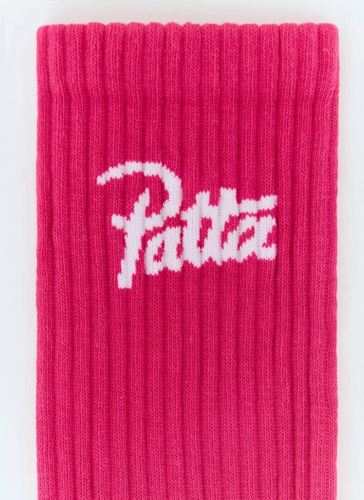 Patta Script Logo Sport Socks 3