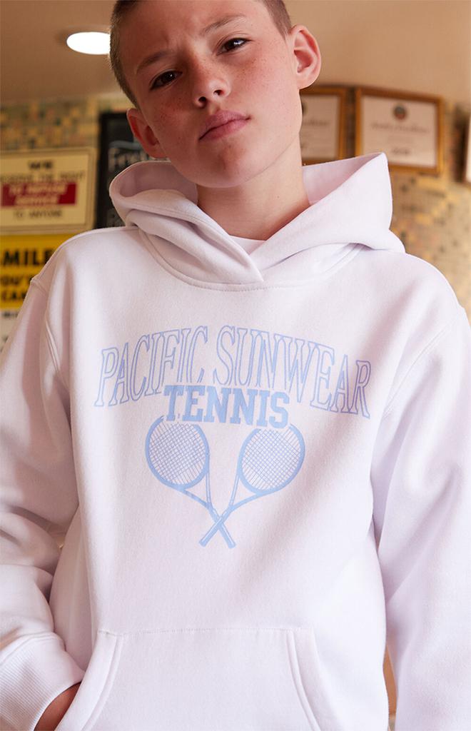 PacSun Kids White Pacific Sunwear Tennis Hoodie