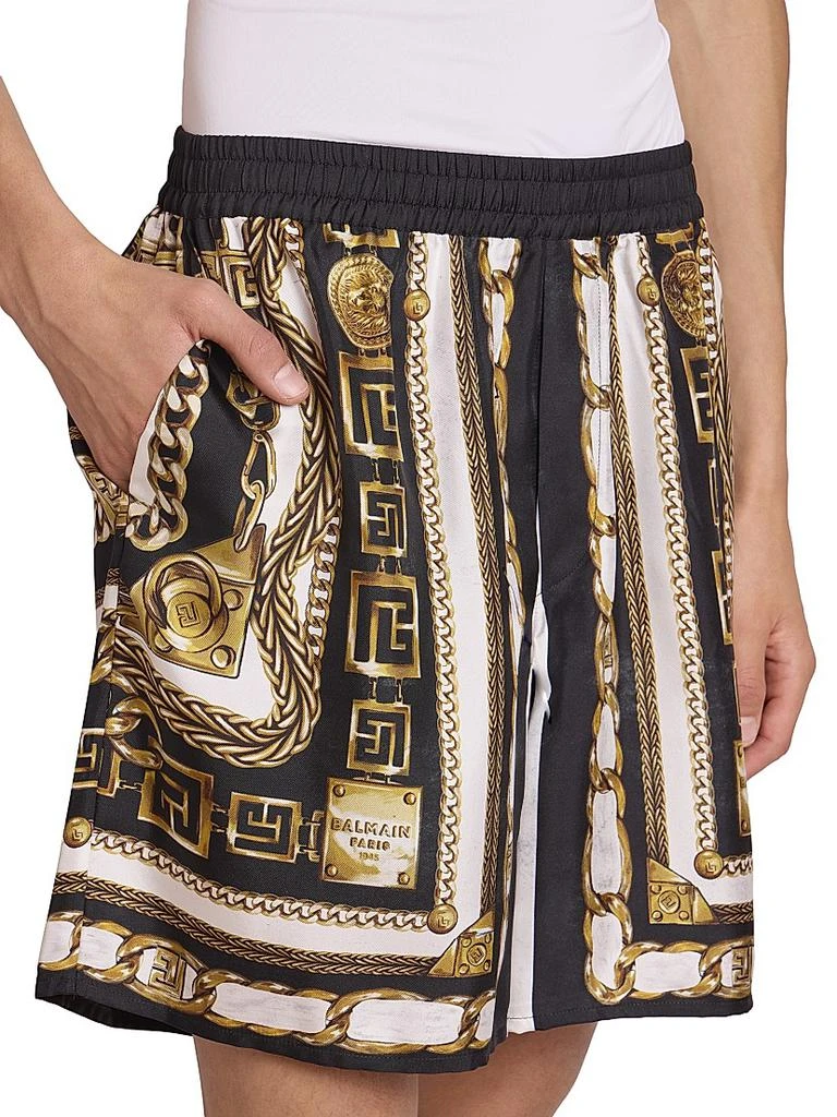 Balmain Foulard Printed Shorts 6