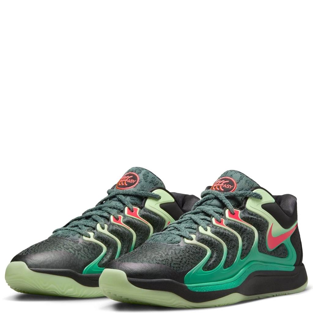 NIKE KD 17 Easy Money Sniper FJ9487-002 Men Black Green Basketball Shoes DWA2374