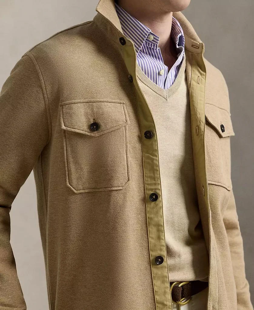 Ralph Lauren Men's Double-Knit Mesh Shirt Jacket 3