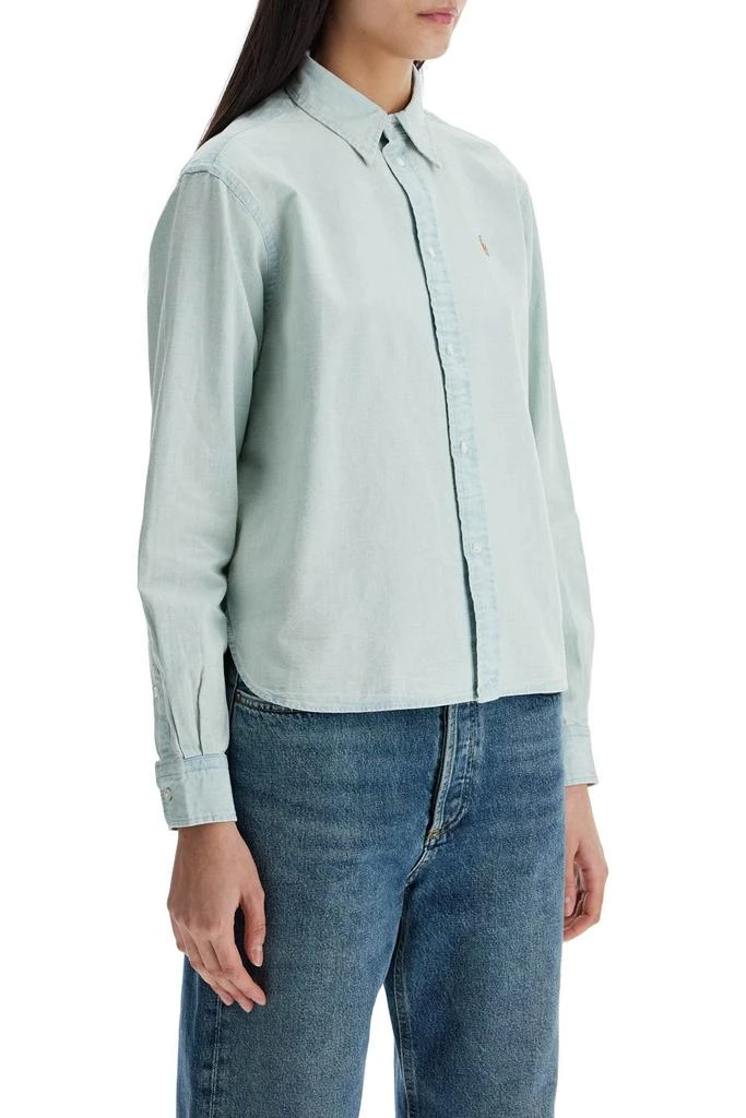 Ralph Lauren Women's Boxy Fit Chambray Shirt 2
