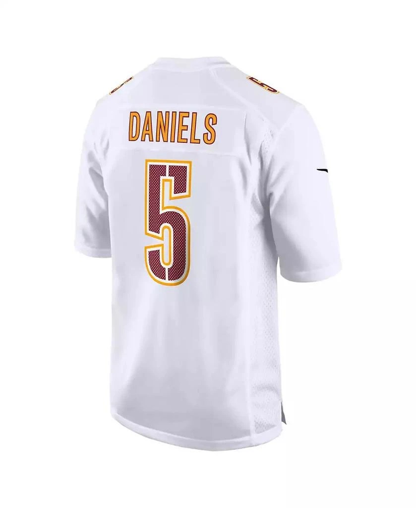 NIKE Men's Jayden Daniels Tundra White Washington Commanders Fashion Jersey 3