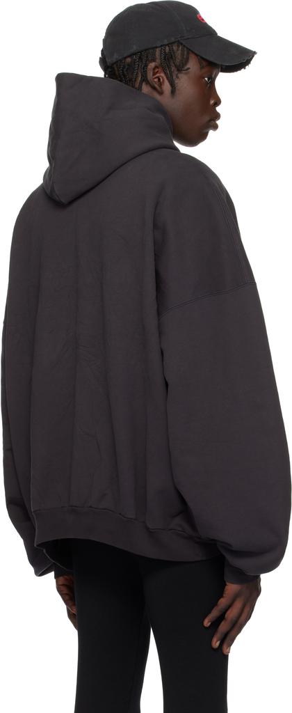 Black 'Balenciaga Boxing' Large Fit Hoodie – On Sale Now