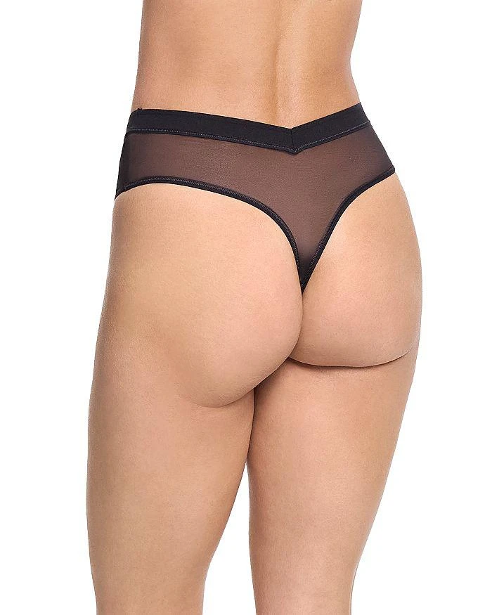 Hanky Panky Mesh High Cut Thong Panties 4