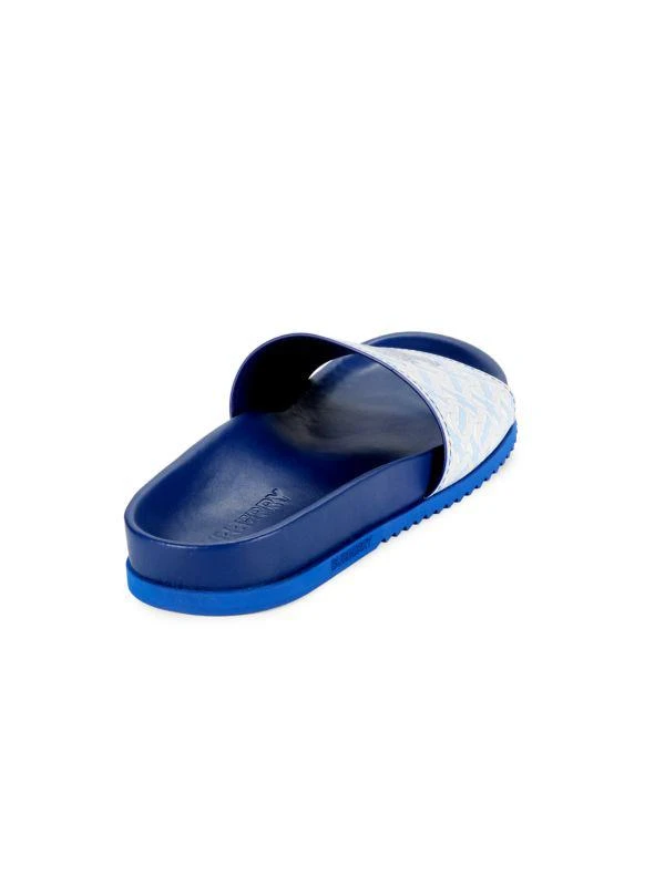 Burberry Logo Leather Slides 3