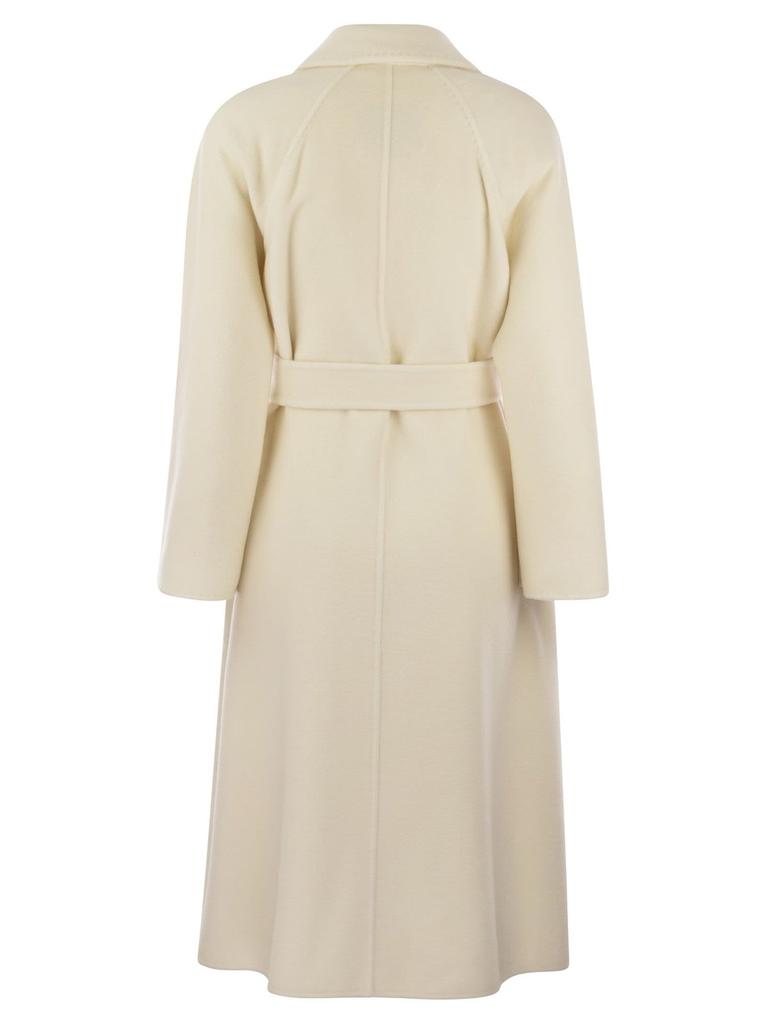 コート Max Mara LUDMILLA - Cashmere long coat (2521016051600 003) Ludmilla cashmere wrap coat in black - Max Mara | Mytheresa