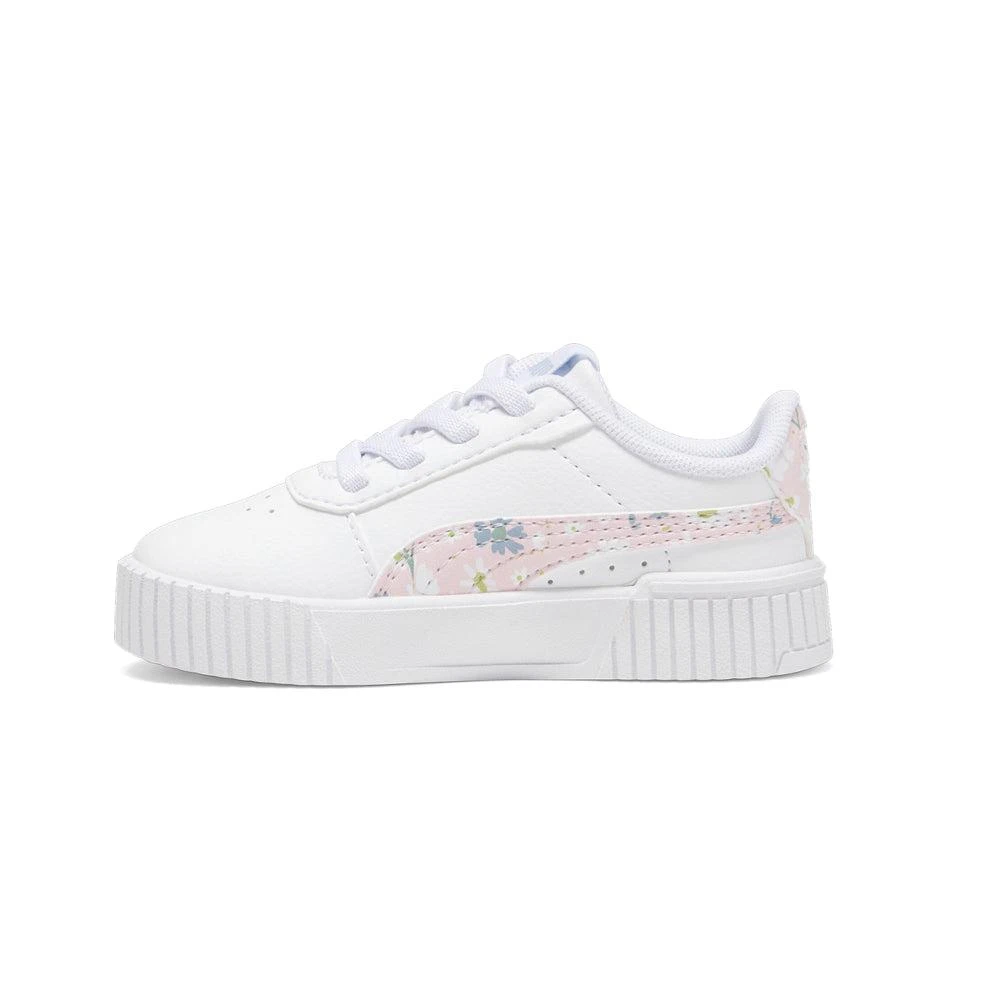 Puma Carina 2.0 Daisies Ac Slip On Sneakers (Infant-Little Kid) 3