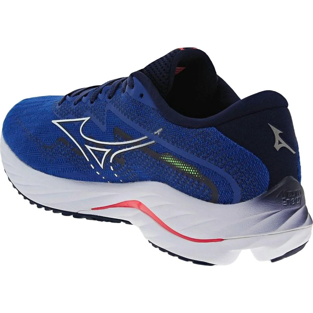 Mizuno Men's Wave Rider 27 Running Shoes In Surf The Web/white 2