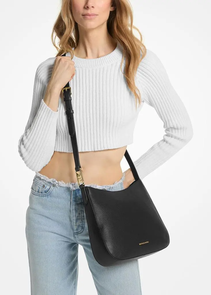 Michael Kors Kensington large pebbled leather crossbody bag 5