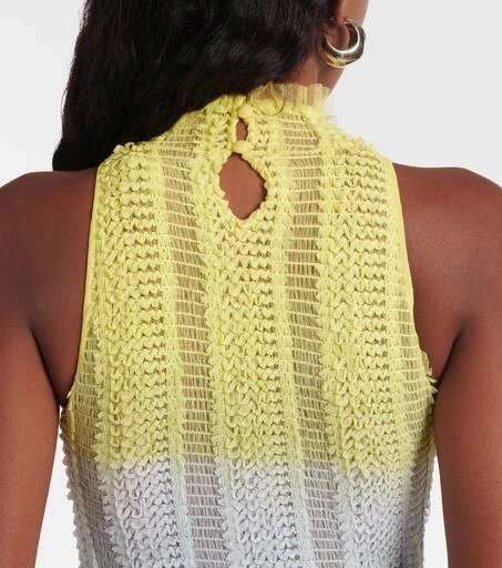 Roberta Einer Angel ombré knitted midi dress 6