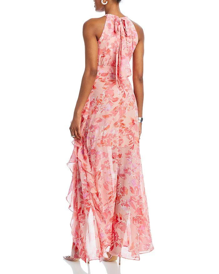 Eliza J Reverse Halter Dress 3