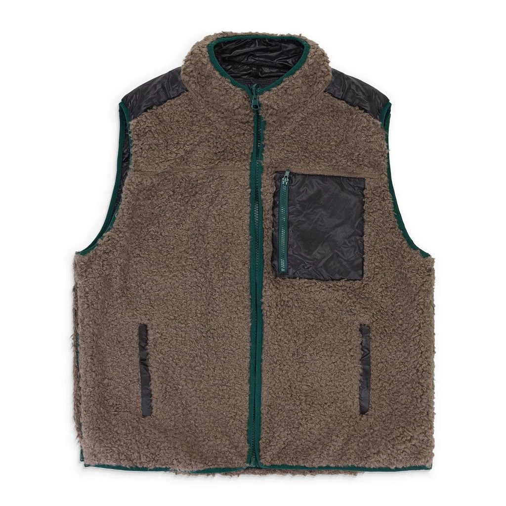 Phanes FRONT ZIP SHERPA GRAY WORK JACKET