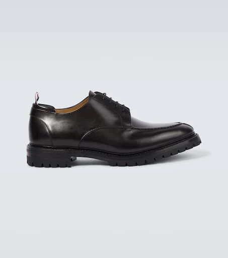 Thom Browne Apron Stitch leather Derby shoes 1