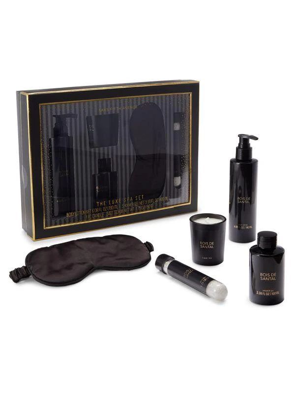 Saks Fifth Avenue 5-Piece Santal Luxe Spa Set 1