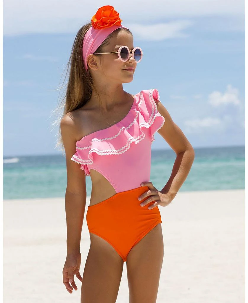 NESSI BYRD Girls' Agnes One Piece Swimsuit - Little Kid, Big Kid 3