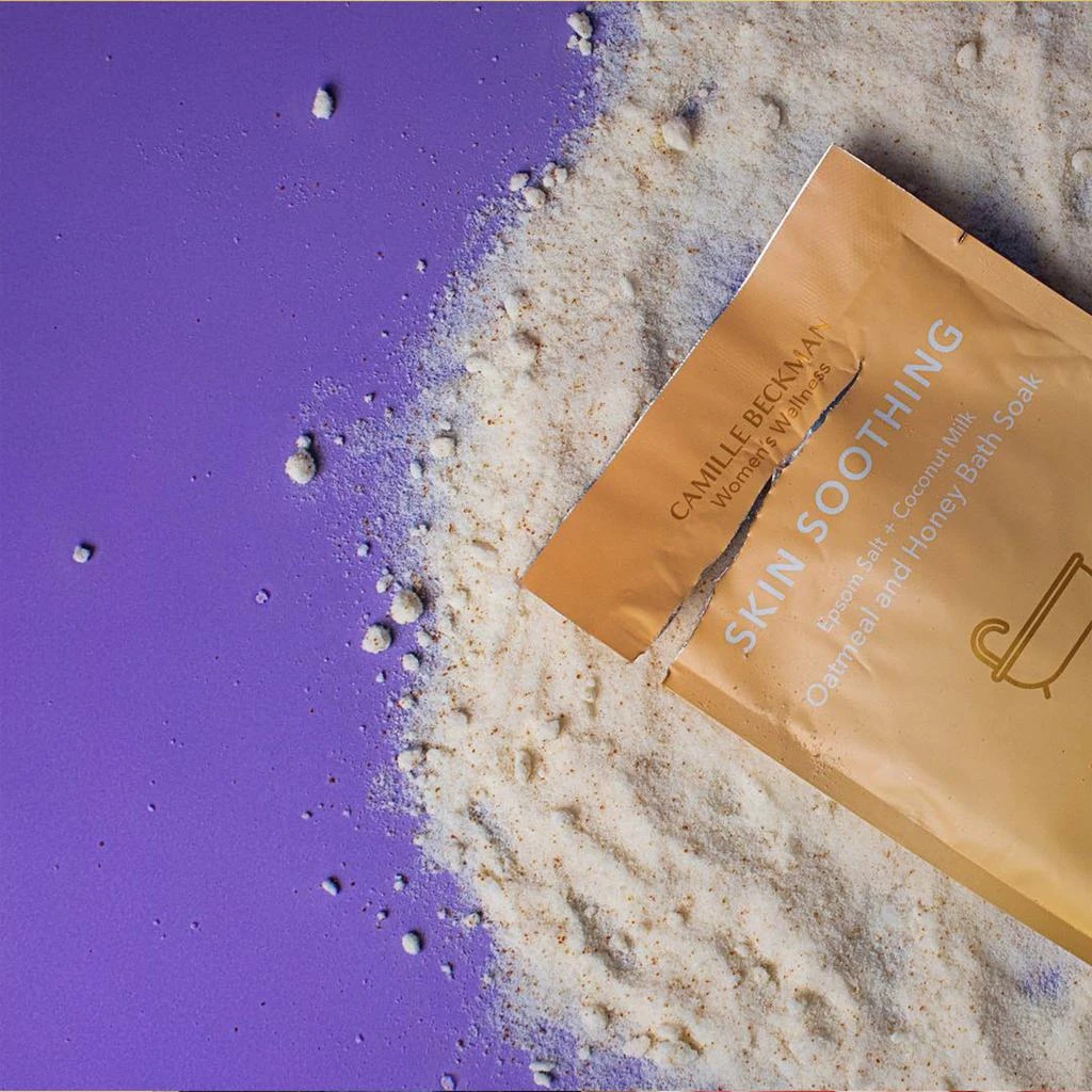 Camille Beckman Value Bundle - Skin Soothing - Oatmeal and Honey Bath Soak (4 Pack) 8