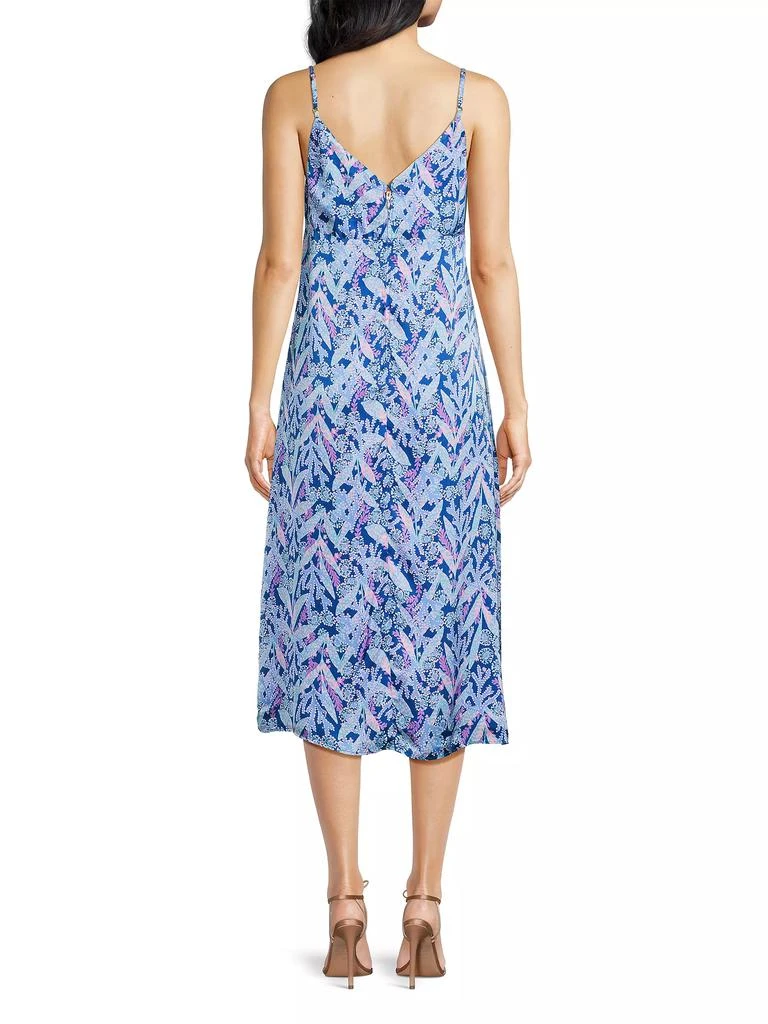 Lilly Pulitzer Keana Floral Satin Slipdress 5