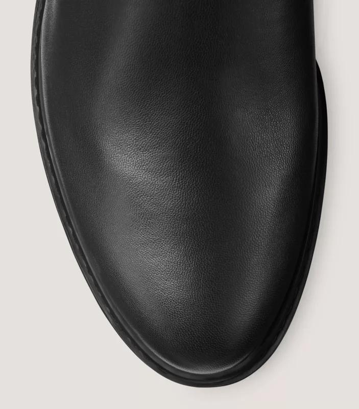 Stuart Weitzman ARIANA 100 CITY BOOT ブラック Stuart Weitzman Ariana 100 City Boot in Black | Lyst