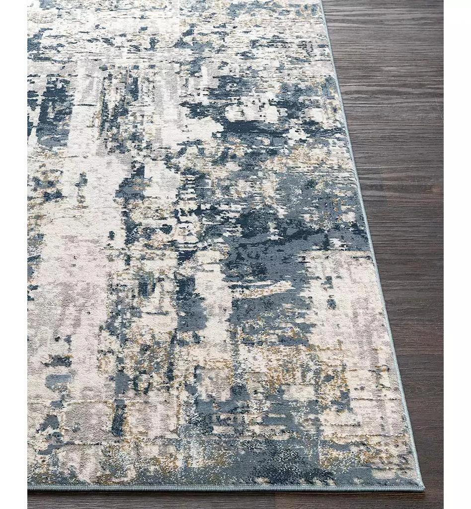 Surya Quatro QUA-2303 Denim 2' x 3' Area Rug 4