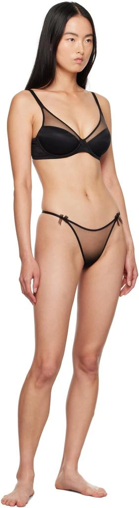 L'Agent by Agent Provocateur Black Lucky Bra 4