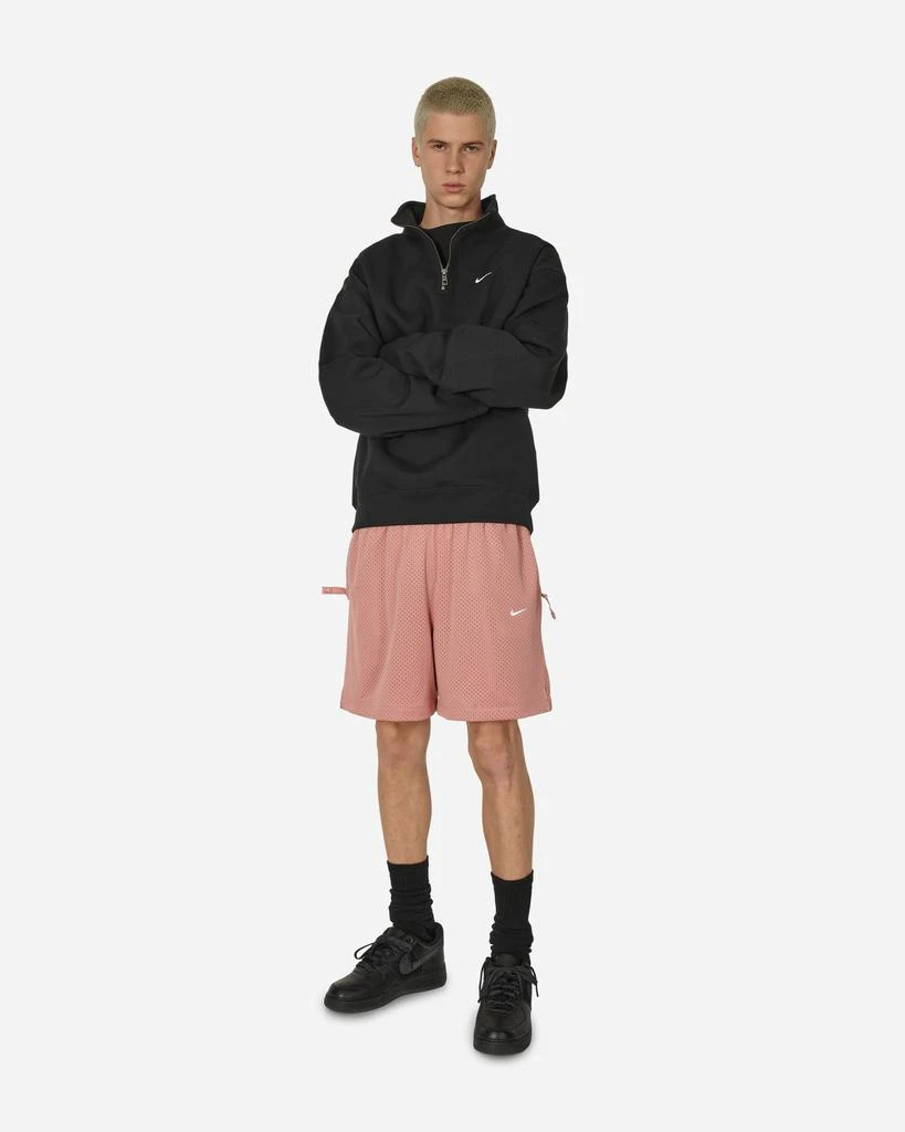 NIKE Solo Swoosh 1/4 Zip Sweatshirt Black 4