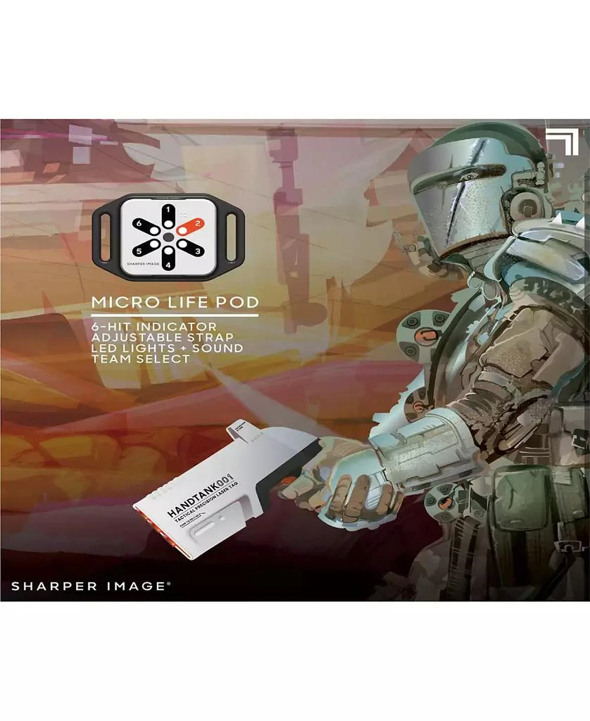Sharper Image 2 Player Laser Tag Handtank Starter Set 5