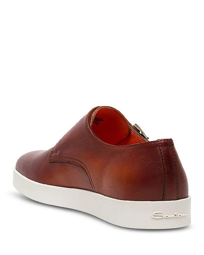 Santoni Men's Double Monk Strap Dress Shoes 3