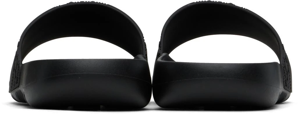 Burberry Men’s Dive Embossed Check Black Slides Burberry Men main image 4