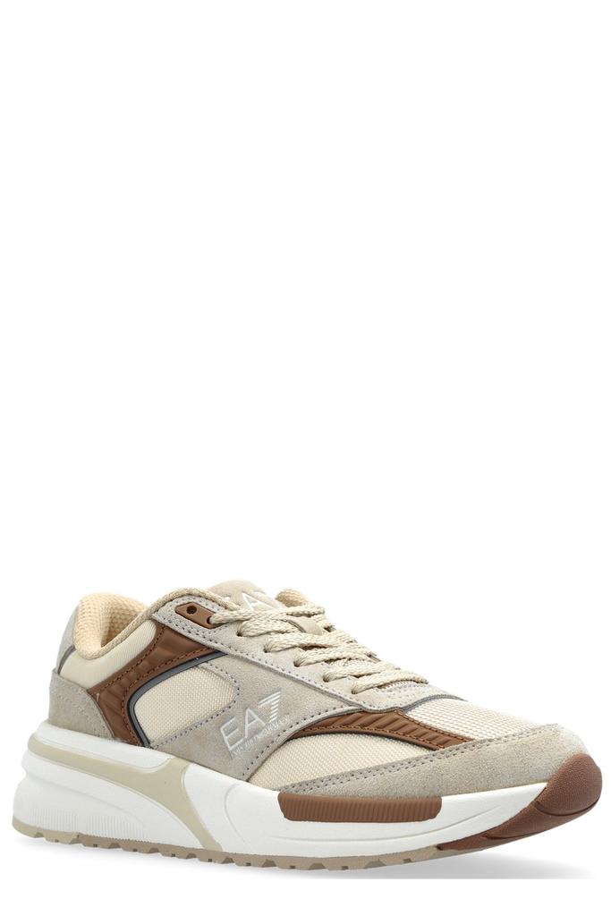 EA7 EMPORIO ARMANI Ea7 Emporio Armani Logo-Embossed Lace-Up Sneakers