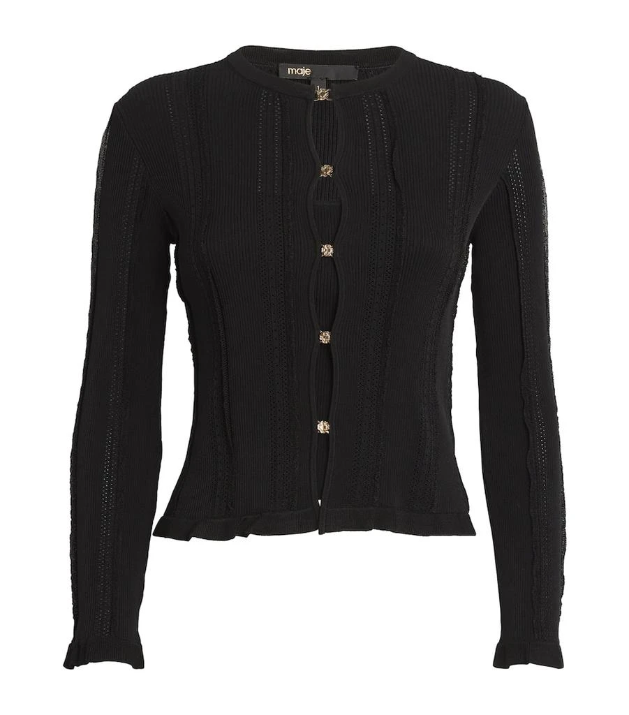 Maje Madeline 2-in-1 Tank Top and Cardigan 1
