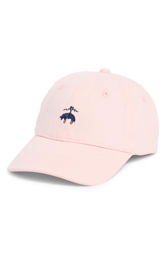 Brooks Brothers Logo Cotton Baseball Cap