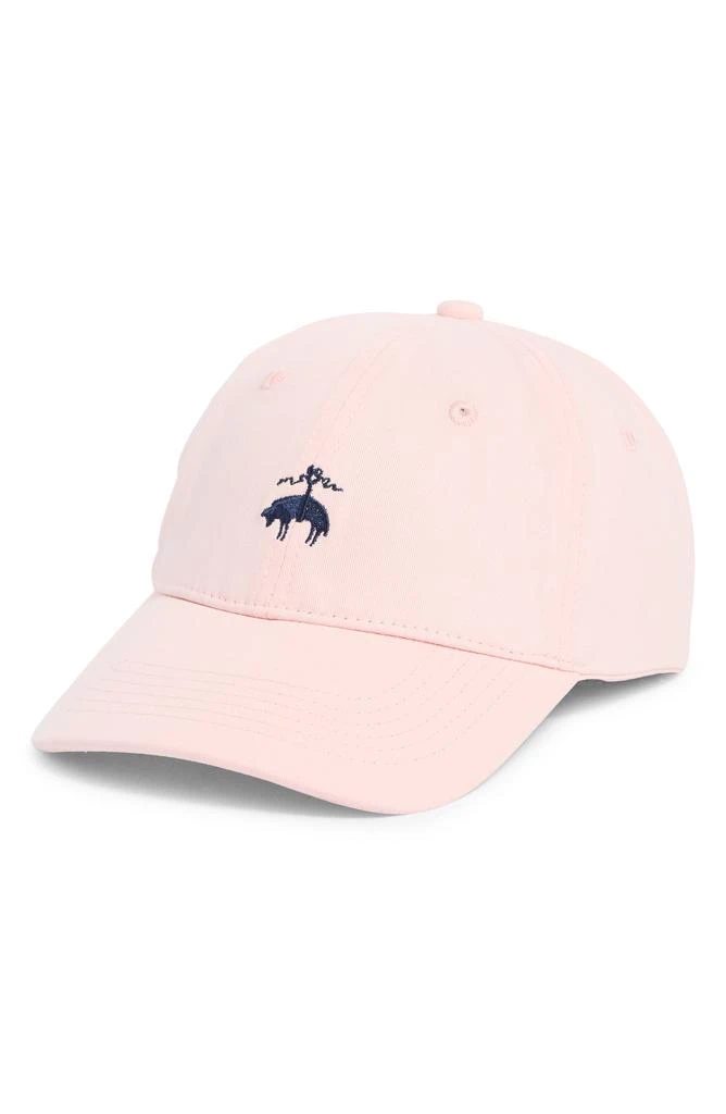 Brooks Brothers Logo Cotton Baseball Cap 1