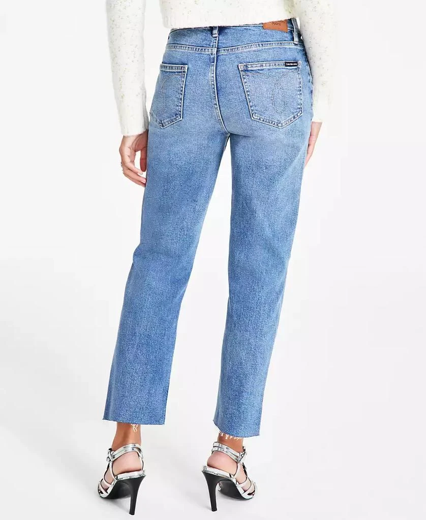 Calvin Klein Women's Straight-Leg Ankle Jeans 2