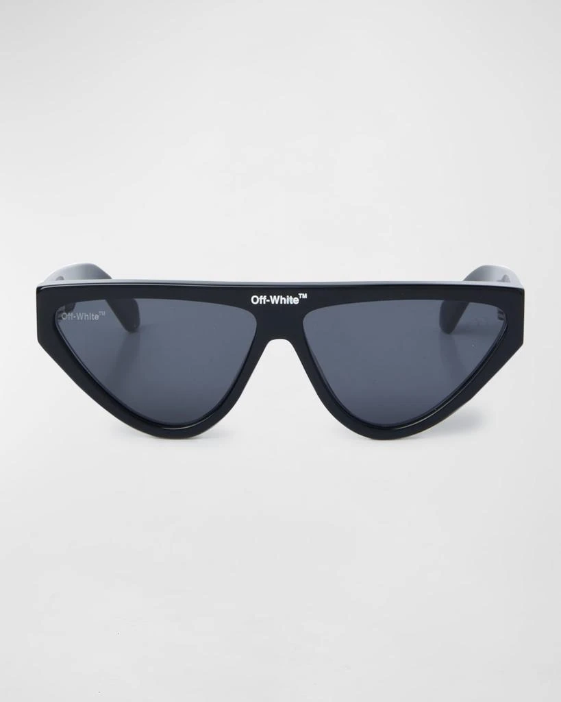 Off-White Men's Gustav Logo-Bridge Contemporary Sunglasses 2