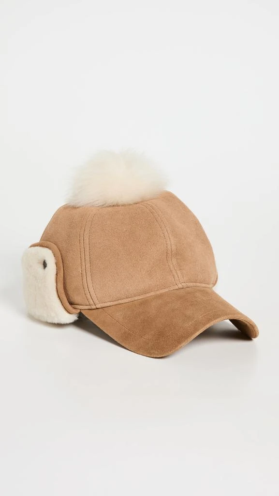 UGG UGG Leather and Sheepskin Trapper Hat 2