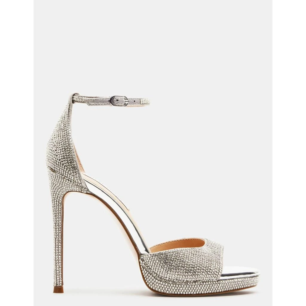 Steve Madden Wiley Silver Rhinestones 1