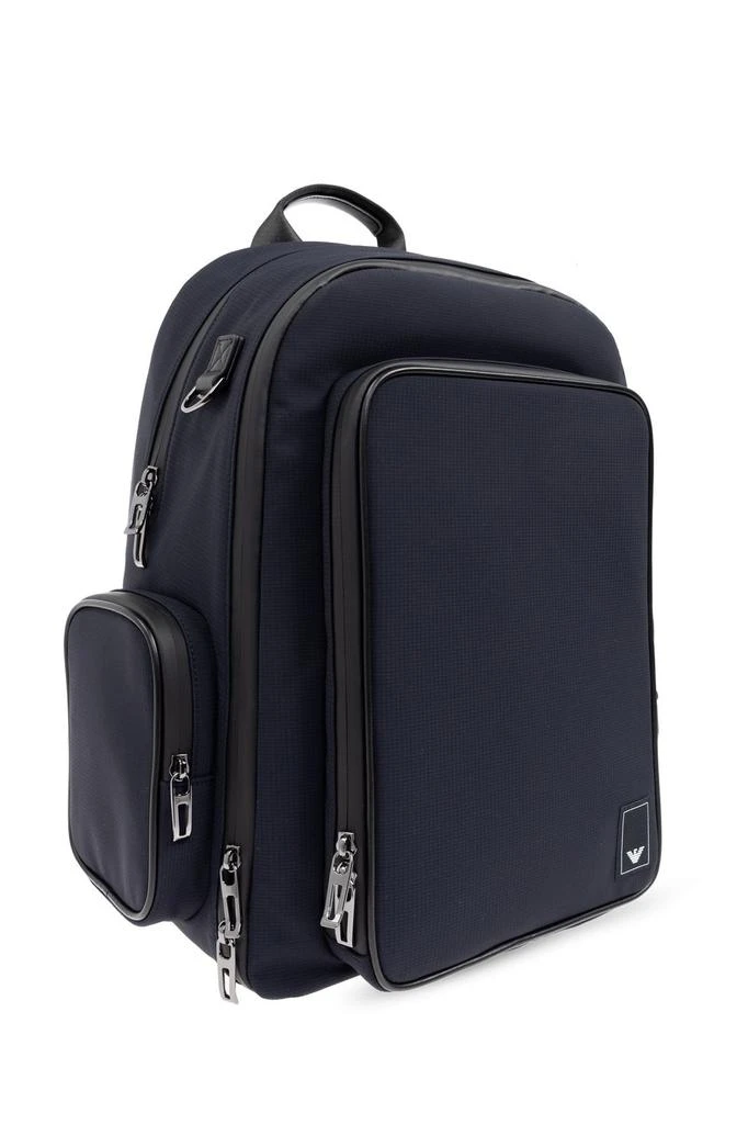 Emporio Armani Emporio Armani Backpack With Logo Badge 4