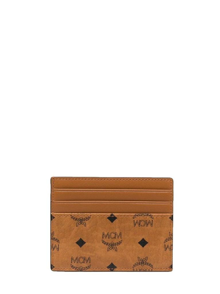 NA Monogram print brown Cardholder
