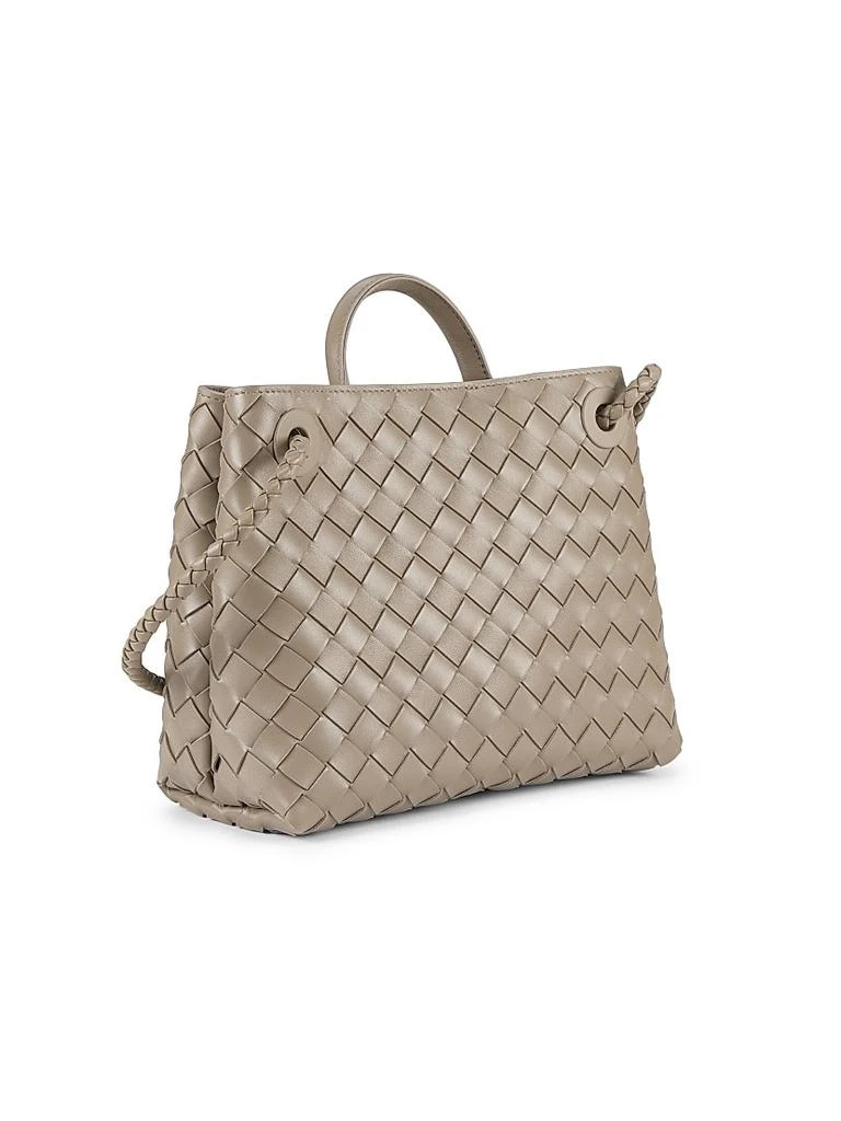 Bottega Veneta Small Andiamo Intrecciato Leather Top-Handle Bag 4