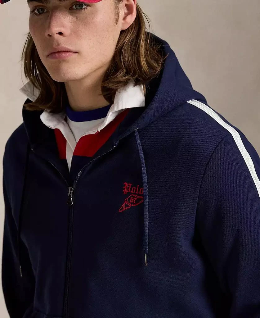 Ralph Lauren Men
s Logo Double-Knit Mesh Hoodie 3