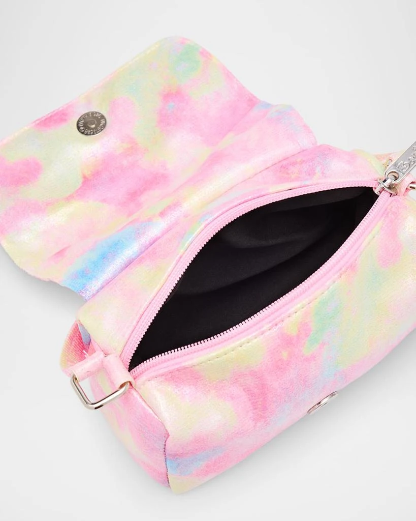 Bari Lynn Kid's Allover Tie-Dye Charm Shoulder Bag 4