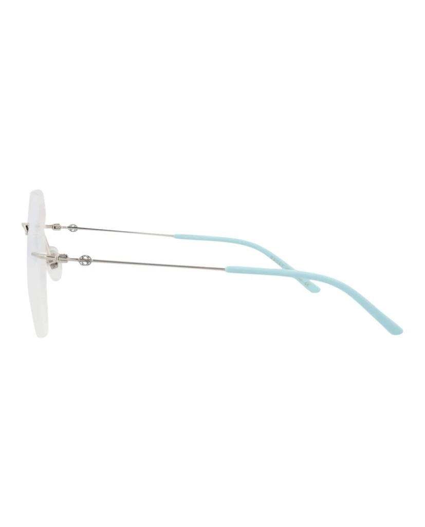 Gucci Square-Frame Metal Optical Frames 3