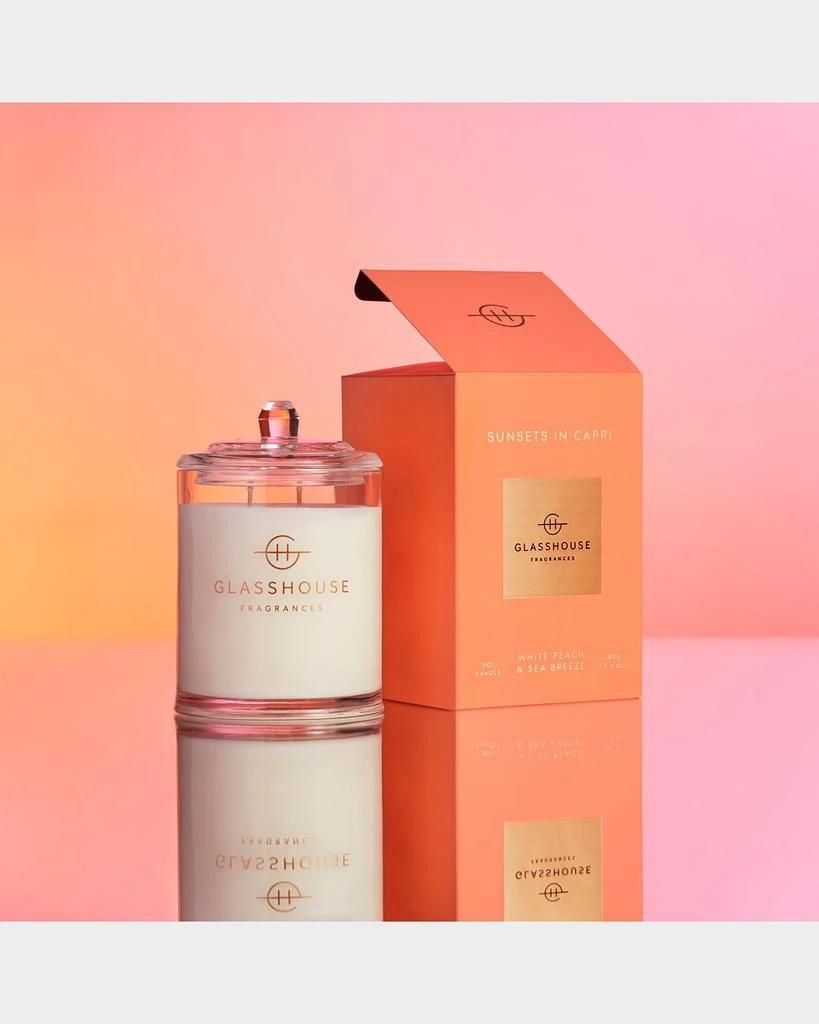 GLASSHOUSE FRAGRANCES Sunsets in Capri Candle, 13.4 oz. 2