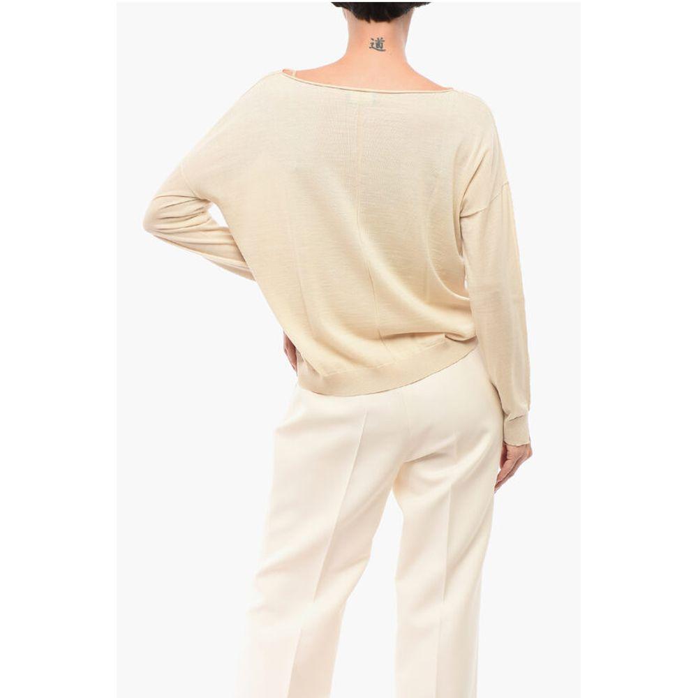 ROBERTO COLLINA Roberto Collina Solid Color Merino Wool Women's Sweater