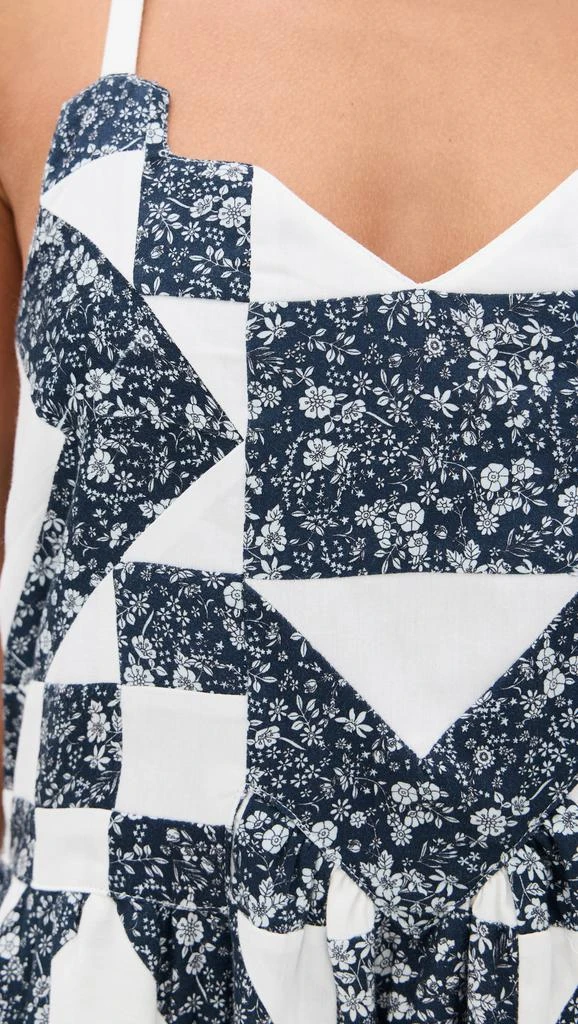 Sea Ana Patchwork Print Tank Dress 5