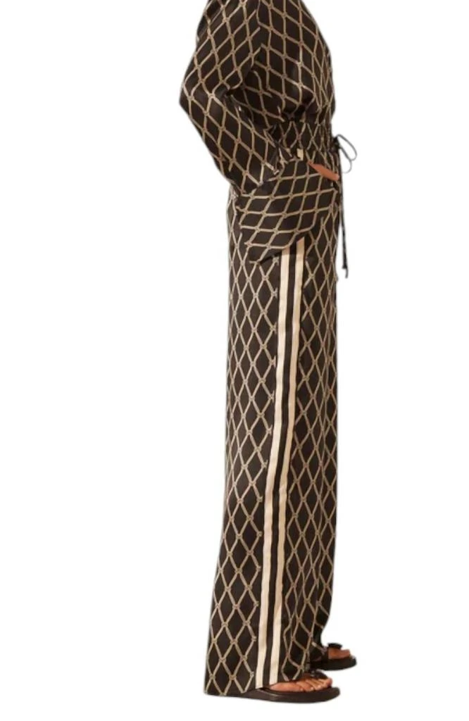Shona Joy SILK CONTRAST RELAXED PANTS 3